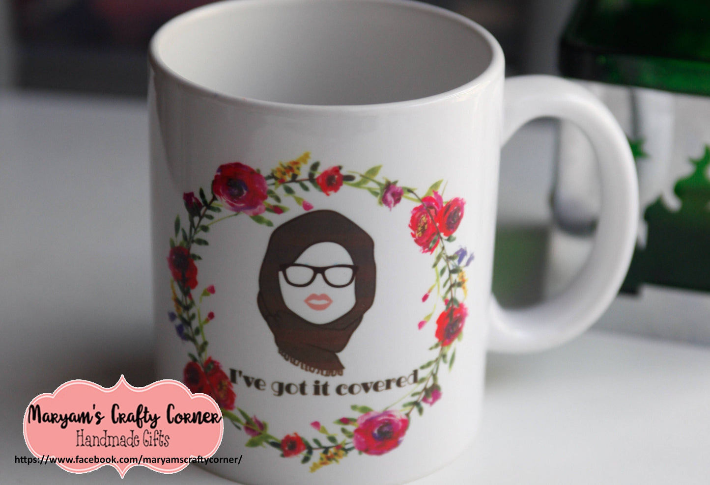 Hijabi Mugs, islamic Mugs, Arabic Mugs, Eid Gifts, Raamadan, Eid, Personalised Mugs, Islamic Gifts, Arabic Mugs,Muslim Gifts, Muslimah Hijab