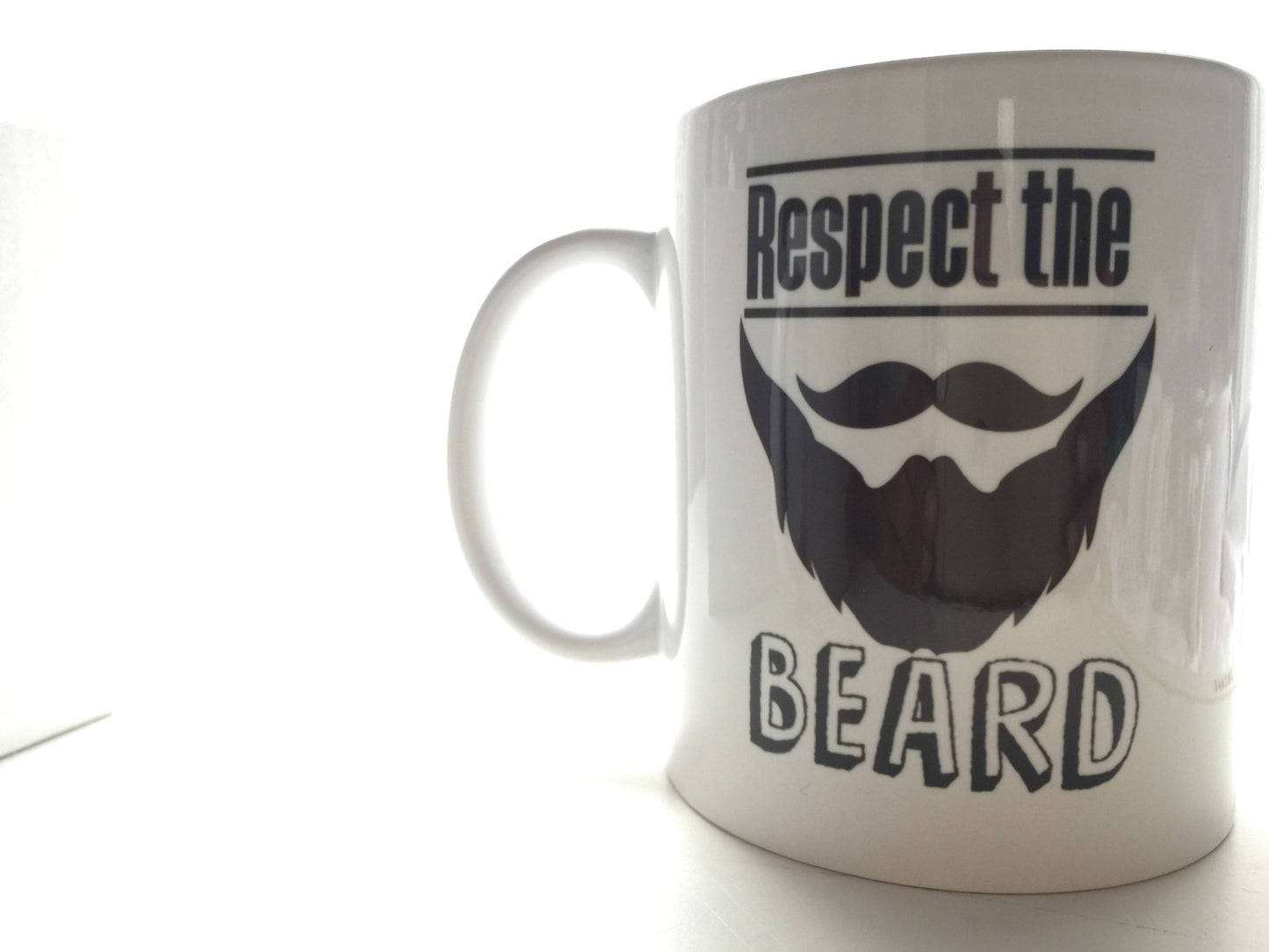 Respect the beard, Islamic mug, ideal present for eid or birthday