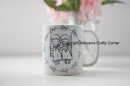 Islamic Mug,Hijabi Mug, Ramadan, Muslim Mug, Eid Mug, Personalised Mug, Arabic Mug, Muslimah Mug, Arabian Mug, Ramadan Mug, Coffee Tea Mug