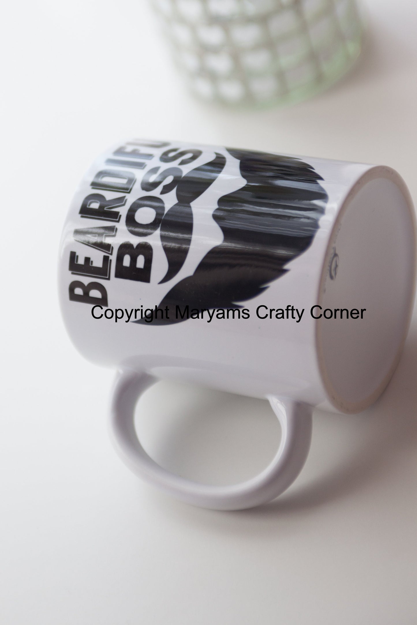 Bearded Boss mug, Ideal for that bearded man in your life, Great Eid or Birthday present