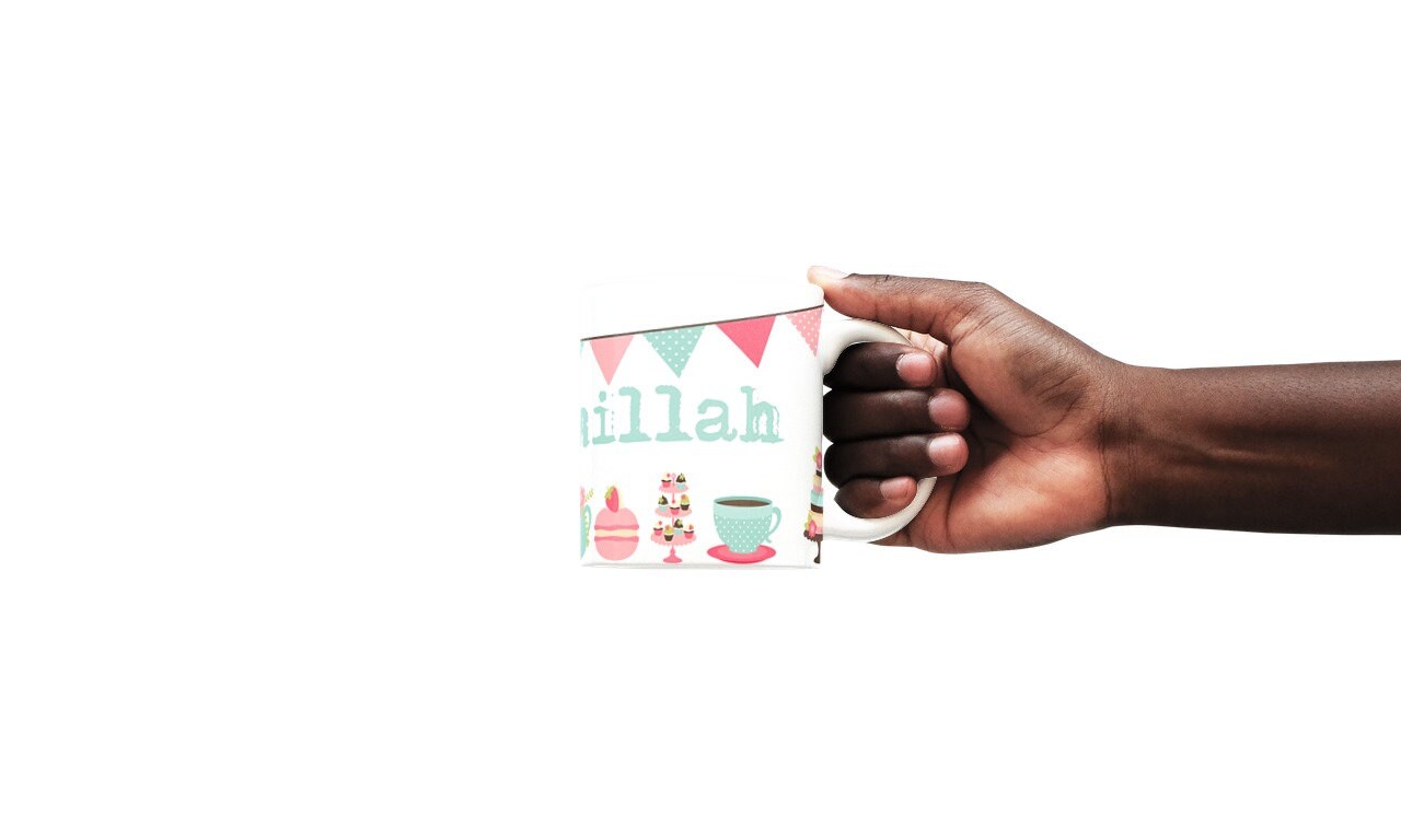 Eid GiftIslamic Mug,Bismillah Mug, Muslim Mug, Eid Mug, Personalised Mug, Arabic Mug, Muslimah Mug, Arabian Mug, Ramadan Mug, Coffee Tea Mug