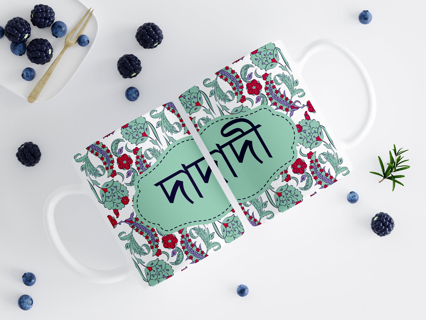 Dadi or dada mug in Bangla font,  Bangla gran mug for your grandmother for her Birthday, Bangla mug can be gifted for Eid or mothers day