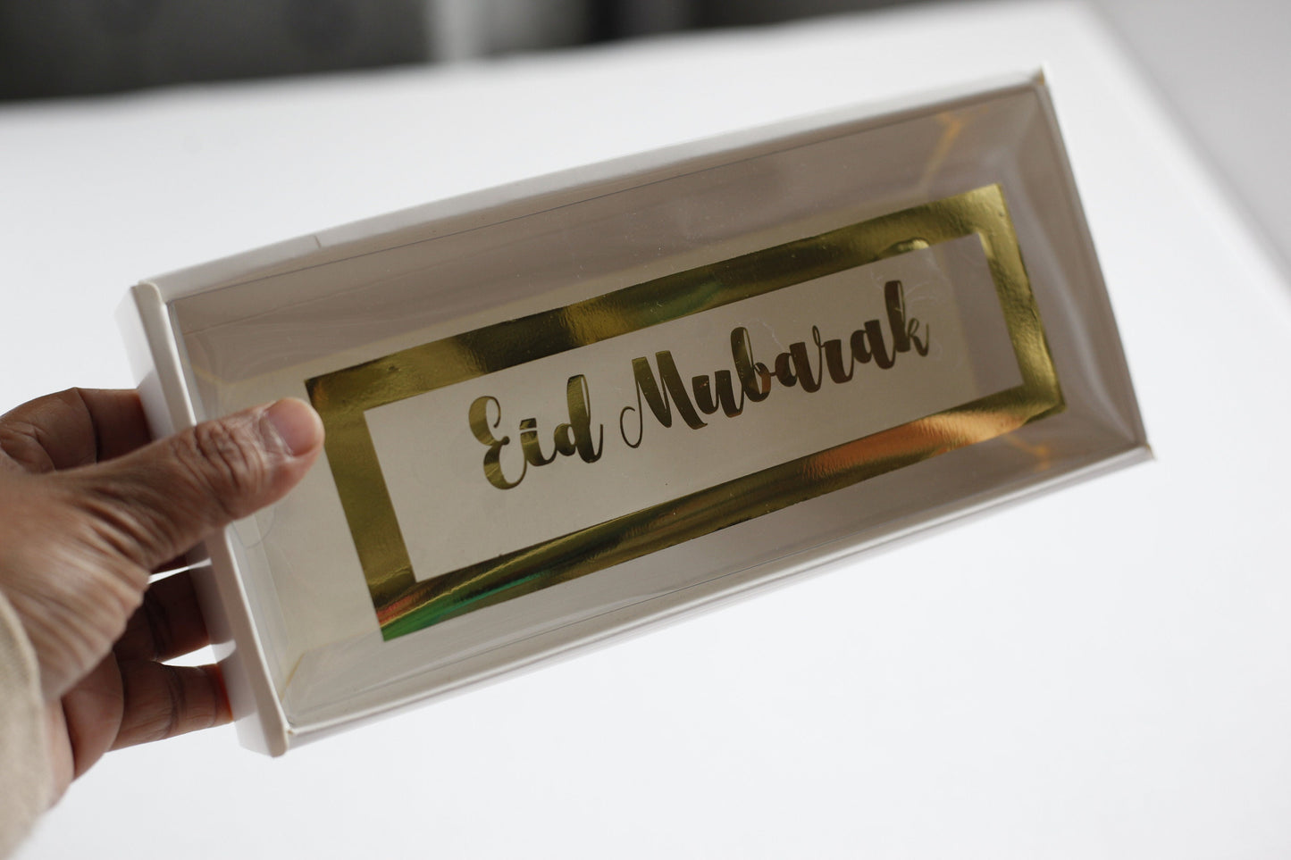 Hijab Eid gifts for women, Eid Gift for mum, Eid gift for sister, Eid gift for wife, gold foiled gift box with eid gifts , Chiffon hijab